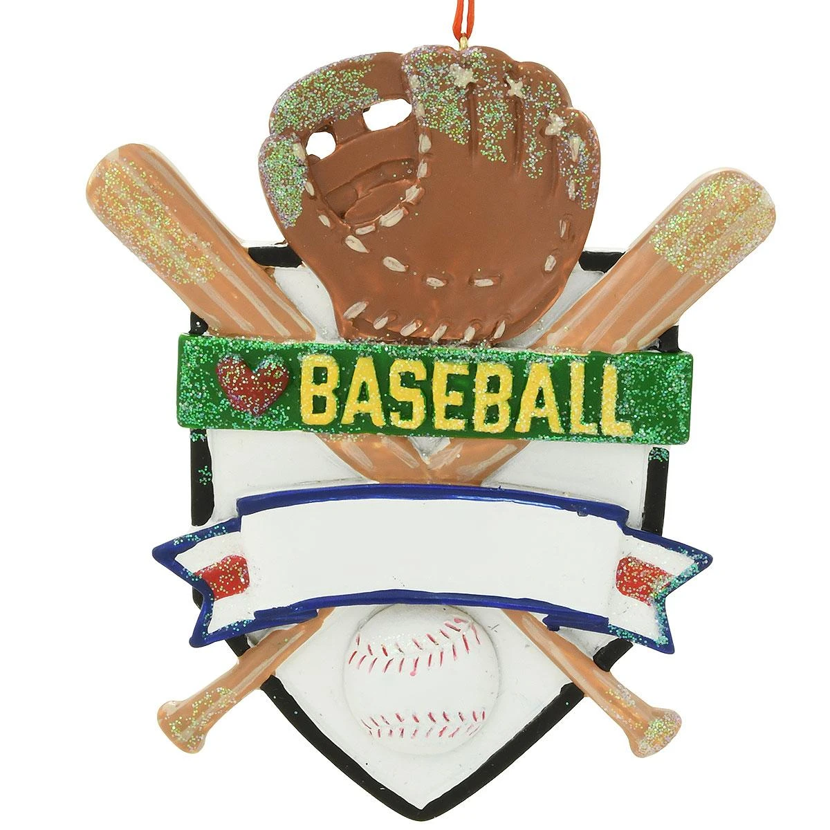 Personalized Baseball Resin Ornament 4 Personalized Baseball Resin Ornament - Image 2