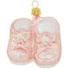 Baby Shoes Pink Glass Ornament -Holiday Decoration Store 1205945 web 1.default