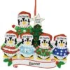 Personalized 5 Penguins In Christmas Sweaters Ornament -Holiday Decoration Store 1206162 web 1.default