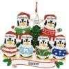Personalized 6 Penguins In Christmas Sweaters Ornament -Holiday Decoration Store 1206163 web 1.default