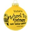 Personalized School Bus Driver Bright Yellow Glass Ornament -Holiday Decoration Store 1206329 web 1.default