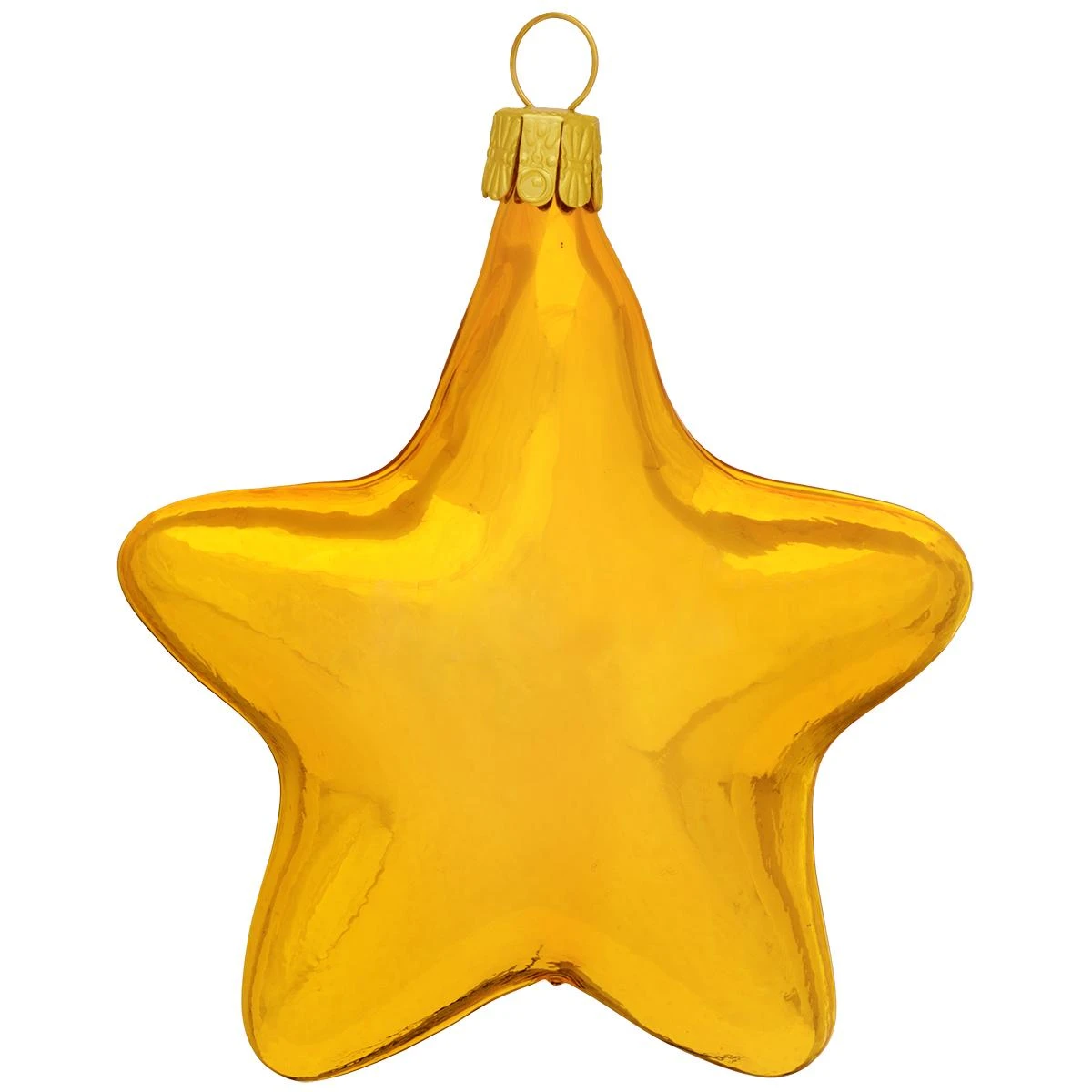 Personalized Gold Star Glass Ornament 4 Personalized Gold Star Glass Ornament - Image 2