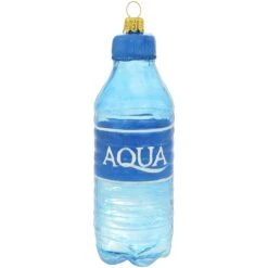Water Bottle Glass Ornament