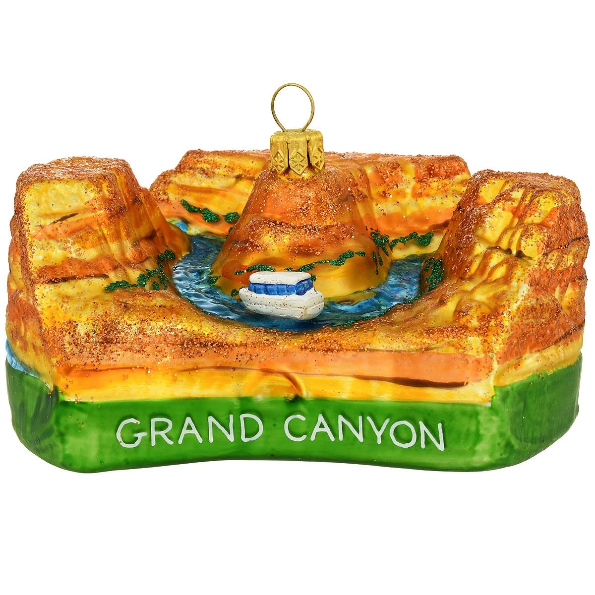 Grand Canyon Arizona Glass Ornament 3 Grand Canyon Arizona Glass Ornament