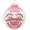 Personalized Goddaughter You Are A Blessing Glass Ornament -Holiday Decoration Store 1207254 web 1.default