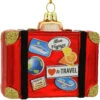 Personalized Red Suitcase With Stickers Glass Ornament -Holiday Decoration Store 1207306 web 1.default