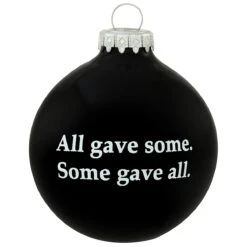 POW MIA Not Forgotten Glass Ornament -Holiday Decoration Store 1207381 web 2