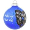 You're My Otter Half Glass Ornament -Holiday Decoration Store 1208371 web 1.default
