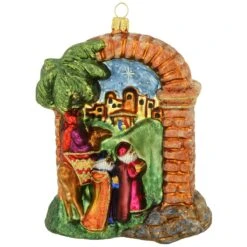 2019 Annual Form Wise Men Glass Ornament