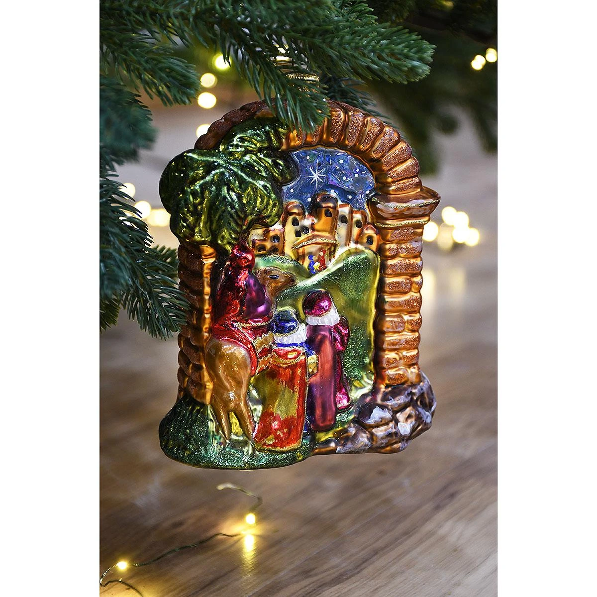 2019 Annual Form Wise Men Glass Ornament 4 2019 Annual Form Wise Men Glass Ornament - Image 2