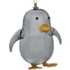Penguin Grey Glass Ornament -Holiday Decoration Store 1209092 web 1.default