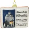 Silent Night Chapel Hymn Book Glass Form Ornament 1 Silent Night Chapel Hymn Book Glass Form Ornament -Holiday Decoration Store 1209094 web 1.default
