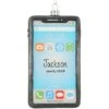 Personalized Smart Phone Black Glass Ornament -Holiday Decoration Store 1210520 web 1.default