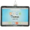 Personalized Black Christmas Tablet Glass Ornament -Holiday Decoration Store 1210526 web 1.default