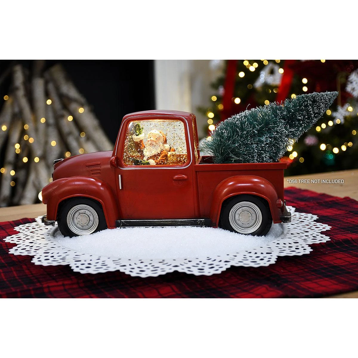 Red Truck Shimmer Decoration 4 Red Truck Shimmer Decoration - Image 2