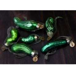 Pickle Ornaments Game Set Of 6 -Holiday Decoration Store 1211409 web 6