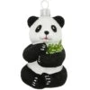 Sitting Panda Bear Glass Ornament -Holiday Decoration Store 1212540 web 1.default