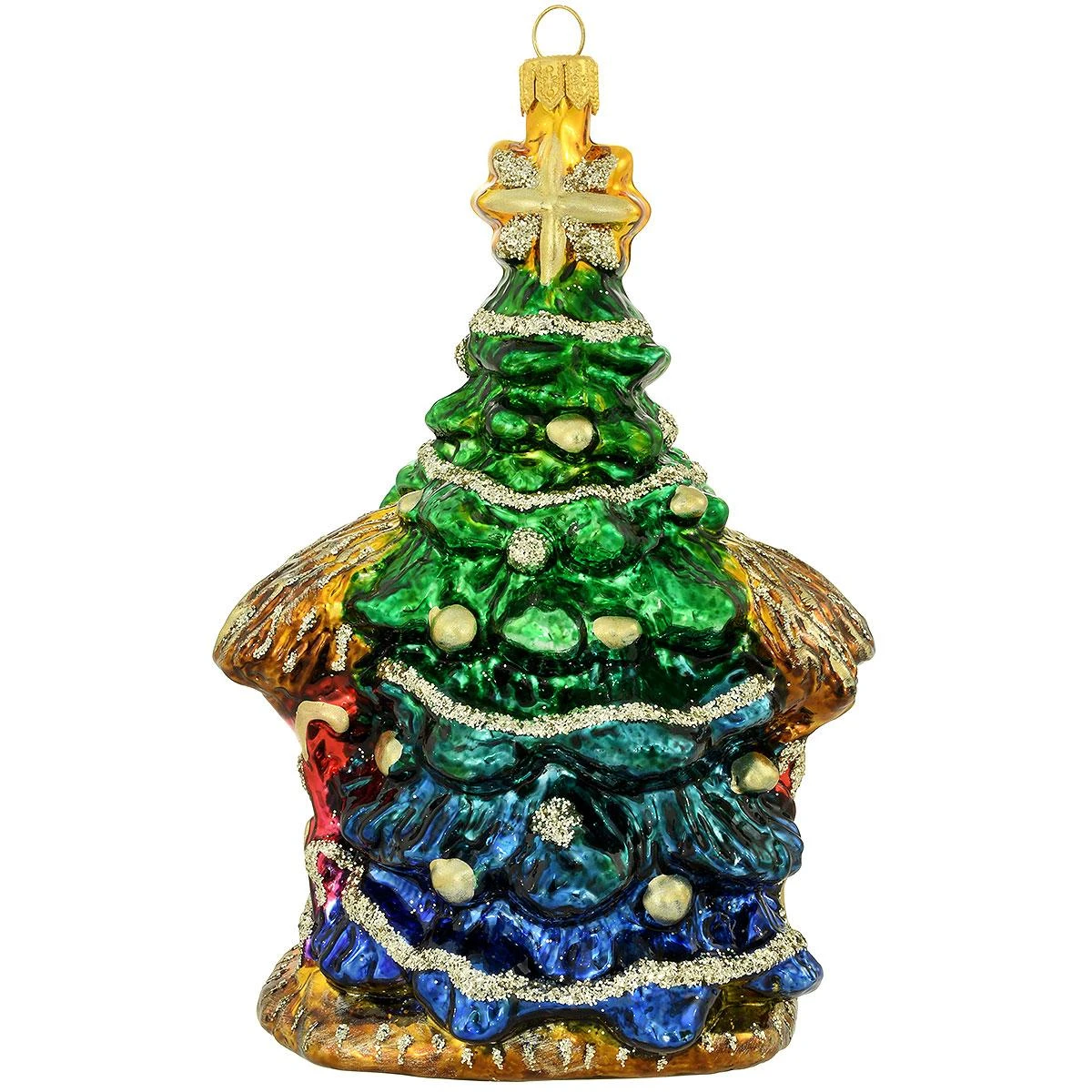 Nativity Glass Form Ornament 4 Nativity Glass Form Ornament - Image 2