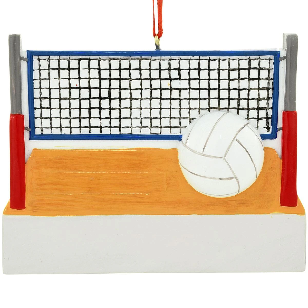 Personalized Volleyball And Court Resin Ornament 4 Personalized Volleyball And Court Resin Ornament - Image 2