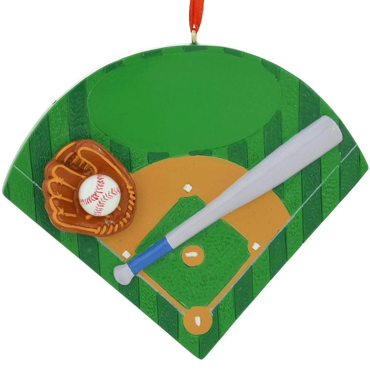 Personalized Baseball Field Resin Ornament 4 Personalized Baseball Field Resin Ornament - Image 2