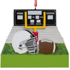 Personalized Football Field Resin Ornament 5 Personalized Football Field Resin Ornament -Holiday Decoration Store 1212787 web 2