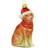 Yellow Lab With Santa Hat Glass Ornament 2 Yellow Lab With Santa Hat Glass Ornament -Holiday Decoration Store 1212926 web 1.default