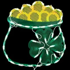 Pot Of Gold LED Lighted Ornamental