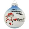 Personalized There's Snowbody Like You Glass Ornament 2 Personalized There's Snowbody Like You Glass Ornament -Holiday Decoration Store 1213407 web 1.default