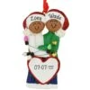Personalized African American Couple Wrapped In Lights With Heart Ornament 1 Personalized African American Couple Wrapped In Lights With Heart Ornament -Holiday Decoration Store 1213471 web 1.default