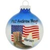 Personalized Military Boot And Flag 2 Tone Glass Ornament 2 Personalized Military Boot And Flag 2 Tone Glass Ornament -Holiday Decoration Store 1214223 web 1.default