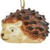 Hedgehog Gold And Brown Glass Ornament -Holiday Decoration Store 1215605 web 1.default