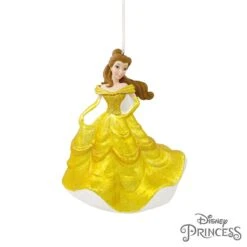 Belle Princess Glass Ornament