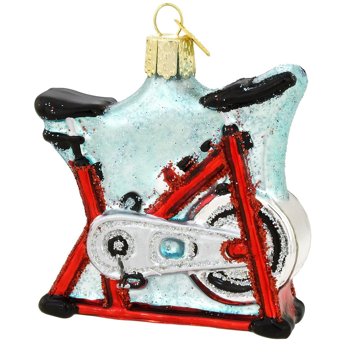 Spin Cycle Glass Ornament 3 Spin Cycle Glass Ornament