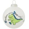 Grandson You're Dino-mite Heart Gifts Glass Ornament -Holiday Decoration Store 1217639 web 1.default