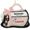 Personalized Dance Bag Resin Ornament