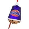 Dairy Queen Chocolate Blizzard Glass Ornament