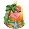 Flamingo Tropical Glass Ornament -Holiday Decoration Store 1219605 web 1.default