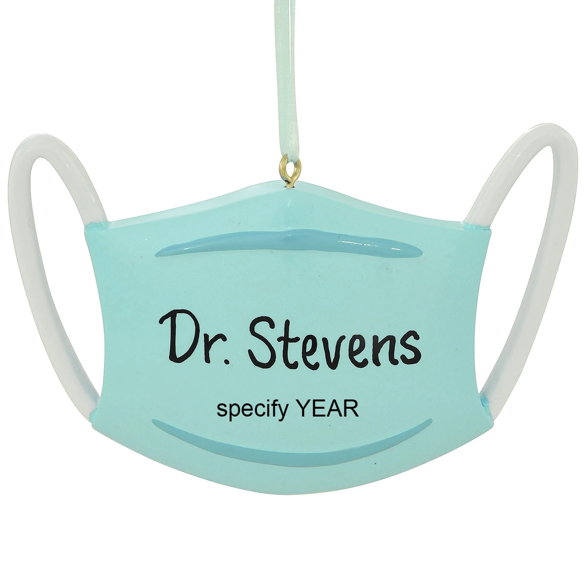 Personalized Mask Resin Ornament 3 Personalized Mask Resin Ornament