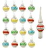 Nostalgic Mini Glass Ornament Set With Tree Topper -Holiday Decoration Store 1240507 web 1.default