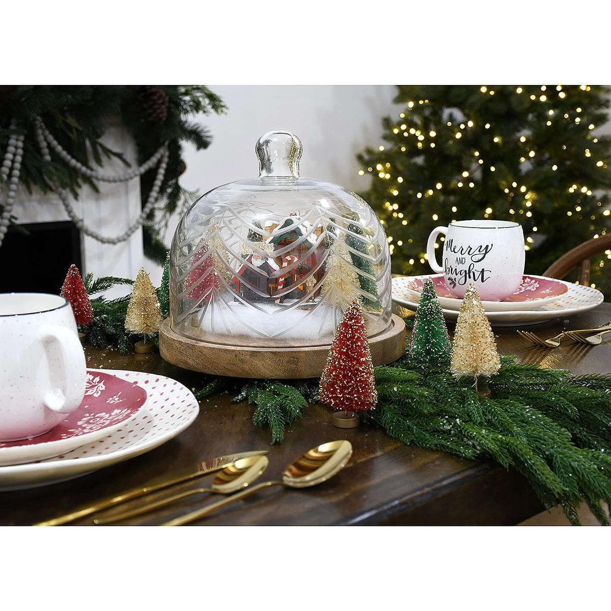 Bottle Brush Tree Set 5 Bottle Brush Tree Set - Image 3