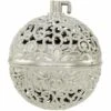 Chirping Bird Ball Silver Ornament -Holiday Decoration Store 1241079 web 1.default