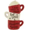 Stacked Cocoa Mugs Resin Figure -Holiday Decoration Store 1241814 web 1.default