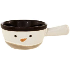 Snowman Soup Crock Bowl With Cozy -Holiday Decoration Store 1241925 web 3