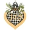 Joy Buffalo Plaid Wall Hanging -Holiday Decoration Store 1242800 web 1.default