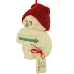 Go Your Own Way Snowpinions Ornament