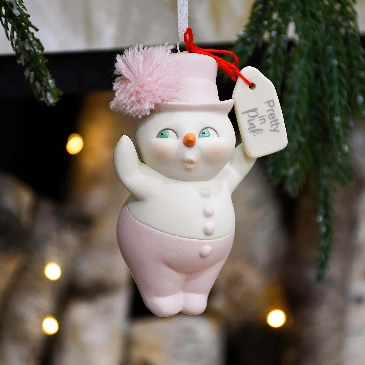 Pretty In Pink Snowpinions Ornament 4 Pretty In Pink Snowpinions Ornament - Image 2