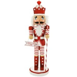 Candy Cane Nutcracker 14 Inch