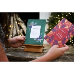 Holiday Spirit Reflections Inspiration Cards With Wooden Easel -Holiday Decoration Store 1254070 web 5