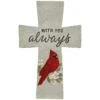Always With You Cardinal Memorial Cross -Holiday Decoration Store 1254188 web 1.default