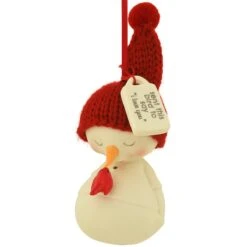 Sent This Bird To Say I Love You Snowpinions Ornament